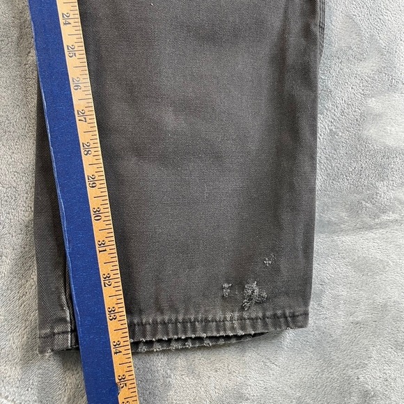 Dickies Men's Relaxed Fit Duck Canvas Carpenter Pants Faded Black 36x34-READ - Picture 8 of 16